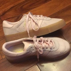Adidas Samba pink sneakers